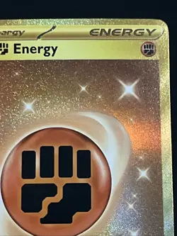 POKEMON TCG - Basic Energy Fighting - Scarlet & Violet - 258/198 - Secret - NM - Image 4