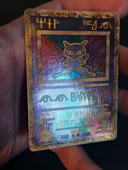 Ancient Mew Pokemon Card Promo Holo English LP - Image 3