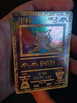 Ancient Mew Pokemon Card Promo Holo English LP - Image 5