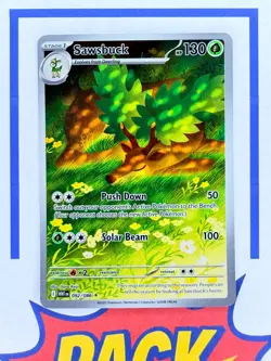 Sawsbuck Illustration Rare White Flare 092/086 IR Pokemon TCG - Image 1