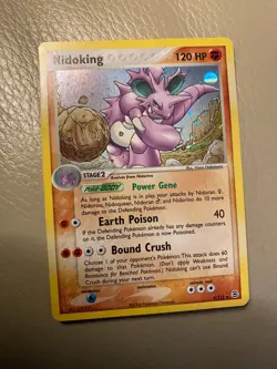 2004 Nidoking 8/112 – EX FireRed & LeafGreen – Holo Rare – Pokemon TCG - LP/NM - Image 1