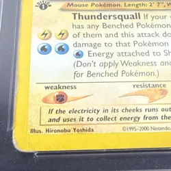 ⚡ 2002 POKEMON NEO DESTINY 1ST EDITION #111 SHINING RAICHU - PSA 4 ⚡ - Image 3