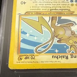 ⚡ 2002 POKEMON NEO DESTINY 1ST EDITION #111 SHINING RAICHU - PSA 4 ⚡ - Image 5
