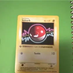 Nintendo Pokemon TCG Base Set Tangela Voltorb Abra 66/102 67/102 43/102 - Image 2