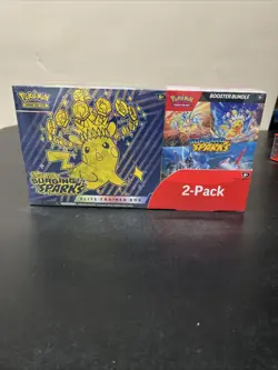Pokemon Surging Sparks Elite Trainer Box + Booster Bundle COSTCO - Image 1