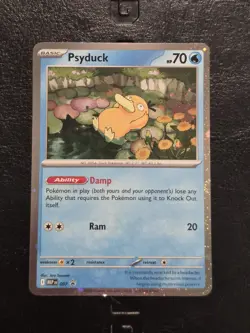 Pokemon TCG Psyduck Promo ME: Mega Evolution Promo 007 NM - Image 1
