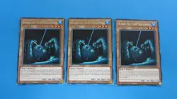 3x KING OF THE SWAMP JUSH-EN046 1ST EDITION YUGIOH NM / UNPLAYED - Image 1
