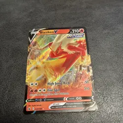 Blaziken V 020/198 Chilling Reign NM Full Art Ultra Rare Pokemon Card - Image 1