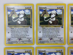 Lot of 8 2001 Pokemon TCG Black Star Promo Cards 32 Smeargle NM Unplayed - Image 4