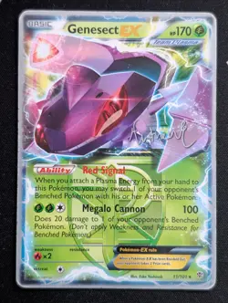 Genesect EX 11/101 Plasma Blast World Championships 2014 Ultra Rare Pokemon Card - Image 1
