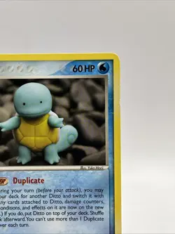 2005 Pokemon Ditto (Squirtle) 64/113 EX Delta Species - Image 3