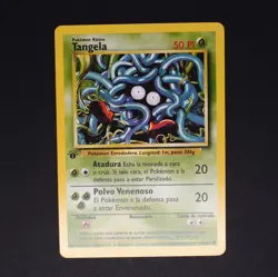 Pokemon NM 1st Edition Spanish Tangela WOTC Base Set 1999 - Image 1