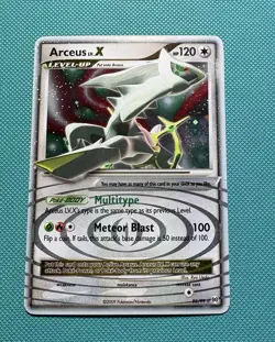Pokemon TCG 2009 Arceus LV X 95/99 Platinum Ultra Rare - Excellent Condition - Image 1