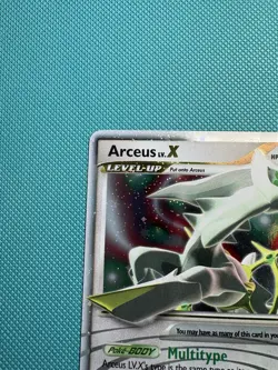 Pokemon TCG 2009 Arceus LV X 95/99 Platinum Ultra Rare - Excellent Condition - Image 2