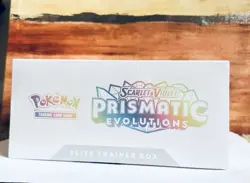Pokemon TCG Scarlet & Violet Prismatic Evolutions Elite Trainer Box ETB Eevee - Image 2