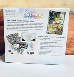 Pokemon TCG Scarlet & Violet Prismatic Evolutions Elite Trainer Box ETB Eevee - Image 4
