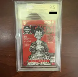 2025 One Piece ST21-014 Magazine Japanese Promos SR 20TH Anniversary BGS 9.5 - Image 1