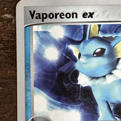 Pokemon Card Vaporeon ex 110/113 Non Holo World Championships 2005 - Image 3
