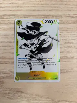 ST13-007 Sabo (Parallel) English C NM One Piece TCG Card Game - Image 1