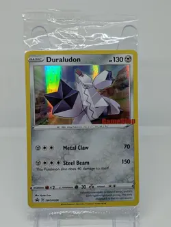 Duraludon GameStop Exclusive Stamp Promo SWSH028 Pokemon Card Sealed Near Mint - Image 1