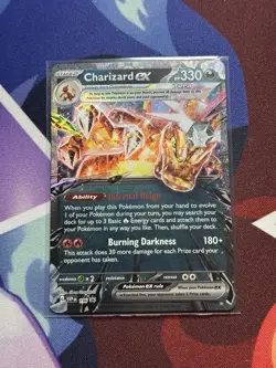 Charizard ex 196 Sv: Scarlet & Violet Promo Cards Holo - Image 1