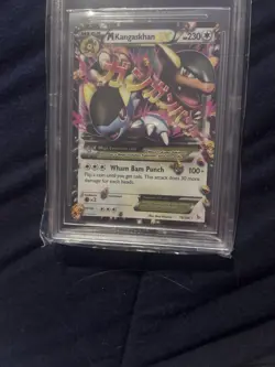 M Kangaskhan EX Ultra Rare Pokemon trading card from the XY—Flashfire Set - Image 1