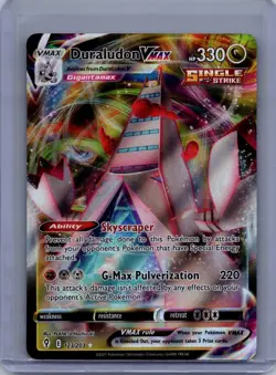 Duraludon VMAX 123/203 - Pokemon TCG Evolving Skies Sword Shield Rare Card NM - Image 1
