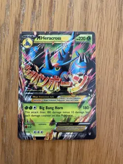 Mega M Heracross EX 5/111 - Pokemon Card - XY Furious Fists - Image 1