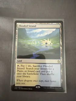 Flooded Strand Khans of Tarkir 233 (KTK) NM MTG - Image 1
