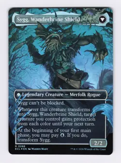Sygg, Wanderwine Wisdom (Borderless) (Foil) 0288 (R) MTG Lorwyn Eclipsed (ECL) - Image 2