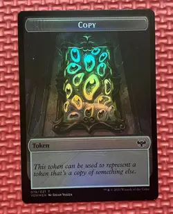 Copy Token Treasure Token Foil Innistrad: Crimson Vow NM MTG - Image 1