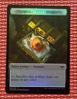 Copy Token Treasure Token Foil Innistrad: Crimson Vow NM MTG - Image 2
