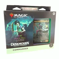 NEW Magic: The Gathering Duskmourn: Death Toll Commander Deck - Sealed - Image 1