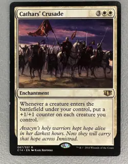 MTG - Cathars' Crusade | Commander 2014 | Rare | MP | Regular 067/337 - Image 1