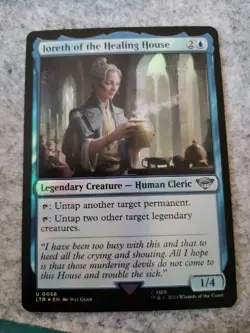 MTG The Lord of the rings - loreth of the Healing House U 0056 Foil - Image 1