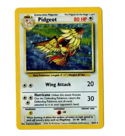 1999 Jungle Pidgeot Holo Pokemon #8/64 No Symbol Error - Image 1