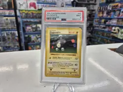 PSA 9 Shadowless Magnemite 53/102 - Base set Graded Pokemon 1999 MINT - Image 1