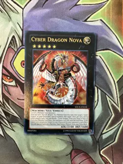 SDCR-EN038 Cyber Dragon Nova Ultra Rare Unlimited Edition NM Yugioh Card - Image 1