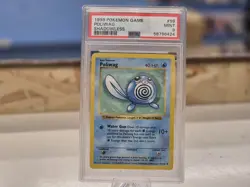 1999 Pokemon Shadowless Poliwag- PSA 9 - #59 59/102 - Image 1