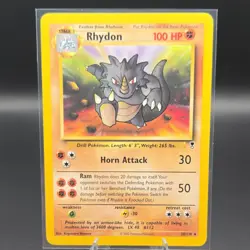 Pokemon TCG Rhydon 35/110 Legendary Collection Stage 1 100HP Rare Regular - Image 1