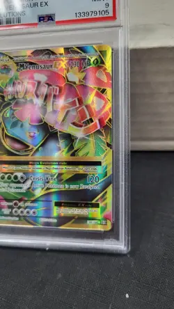 2016 M VENUSAUR EX FULL ART XY EVOLUTIONS POKEMON TCG PSA 9 MINT #100 - Image 3