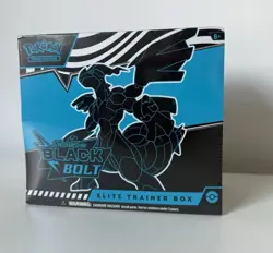 Pokemon TCG Black Bolt ETB Elite Trainer Box Brand New Sealed ✅ - Image 1