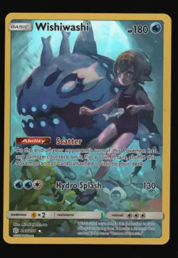 Pokemon Wishiwashi (Secret) SM - Cosmic Eclipse #240/236 NM - Image 1
