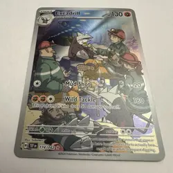 Excadrill - 174/162 - Illustration Rare Holo Pokemon TCG SV05 Temporal Forces - Image 2