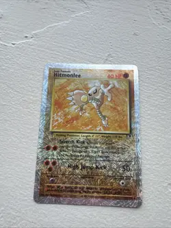 Hitmonlee 13/110 - Reverse Holo Legendary Collection - Rare Pokemon TCG WOTC MP - Image 2
