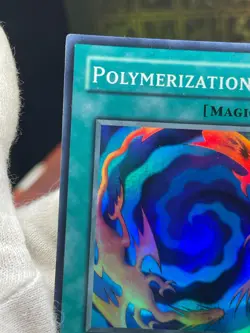 Yugioh LOB-059 Polymerization LOB-059 Super Rare 1st Edition Asian English - Image 5