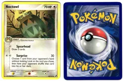 Pokemon EX Unseen Forces Uncommon Card - Noctowl 43/115 2005 Regular - Image 1