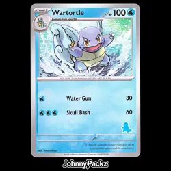 Wartortle - 2023 My First Battle Deck Promo Stamped - Pokemon Card NM - Image 1