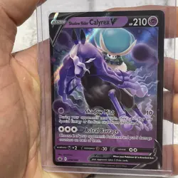 Shadow Rider Calyrex V 074/198 Chilling Reign Ultra Rare Holo Pokemon Card NM/MT - Image 1
