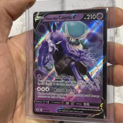 Shadow Rider Calyrex V 074/198 Chilling Reign Ultra Rare Holo Pokemon Card NM/MT - Image 2